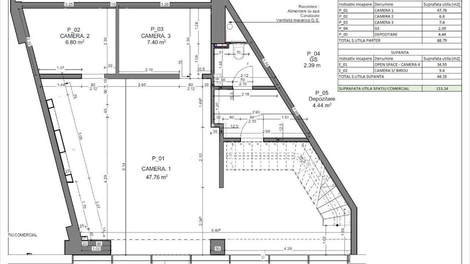Spațiu Comercial 113mp,Chiriaș 2900€/lună,7 min de Victoriei,Proprieta - Poză 4