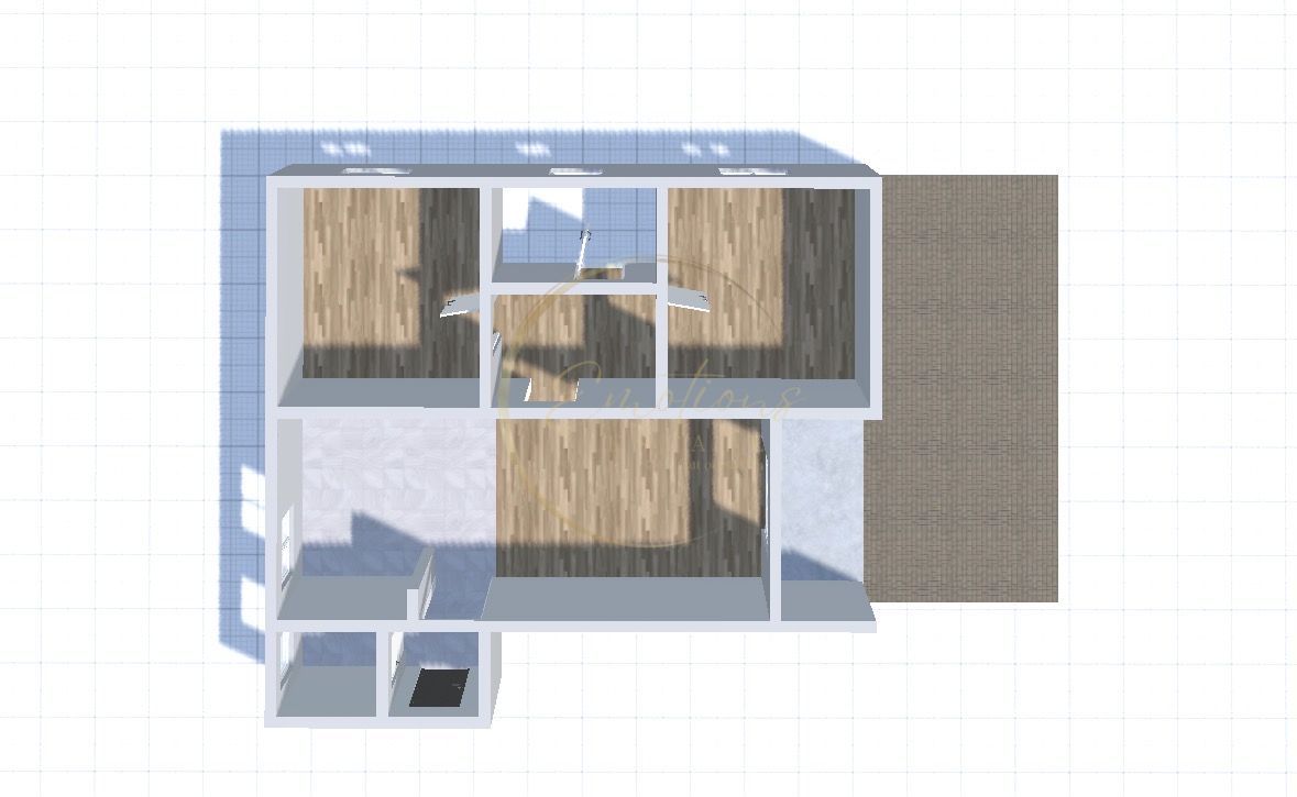 Apartament 3 camere - Dumbravita | Parter cu terasă&curte plus 2 locuri parcare - Schiță 23