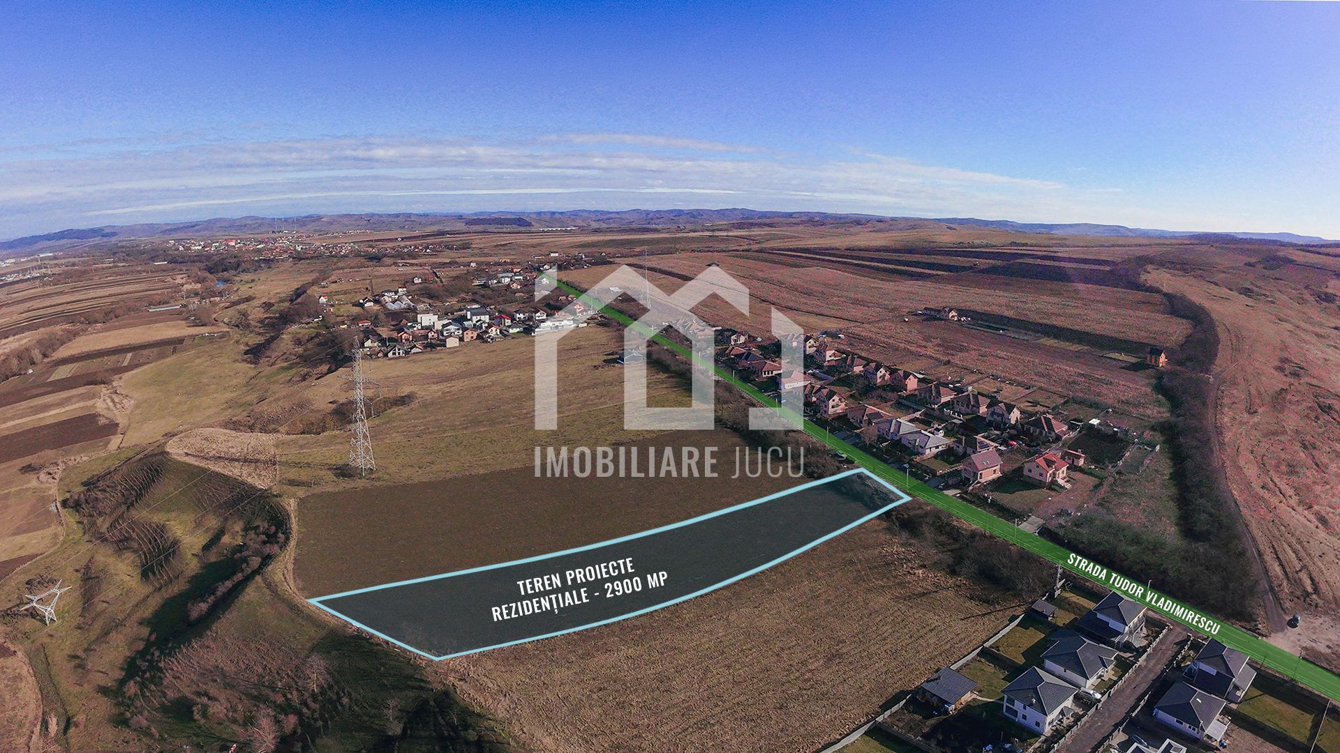 Teren Intravilan 2900mp PUZ in Lucru - Jucu de Sus - Poză 2