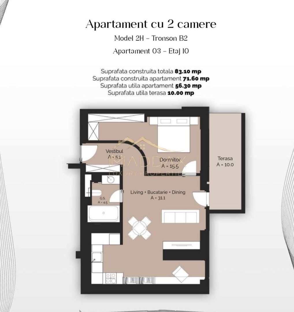 Proiect rezidențial // Apartamente 1-5 camere // Finalizare 2026 - Poză 42