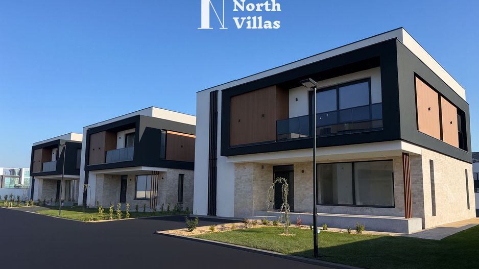 North Villas Pipera | Vila Individuala Finalizata | Pompa Caldura - Poză 1