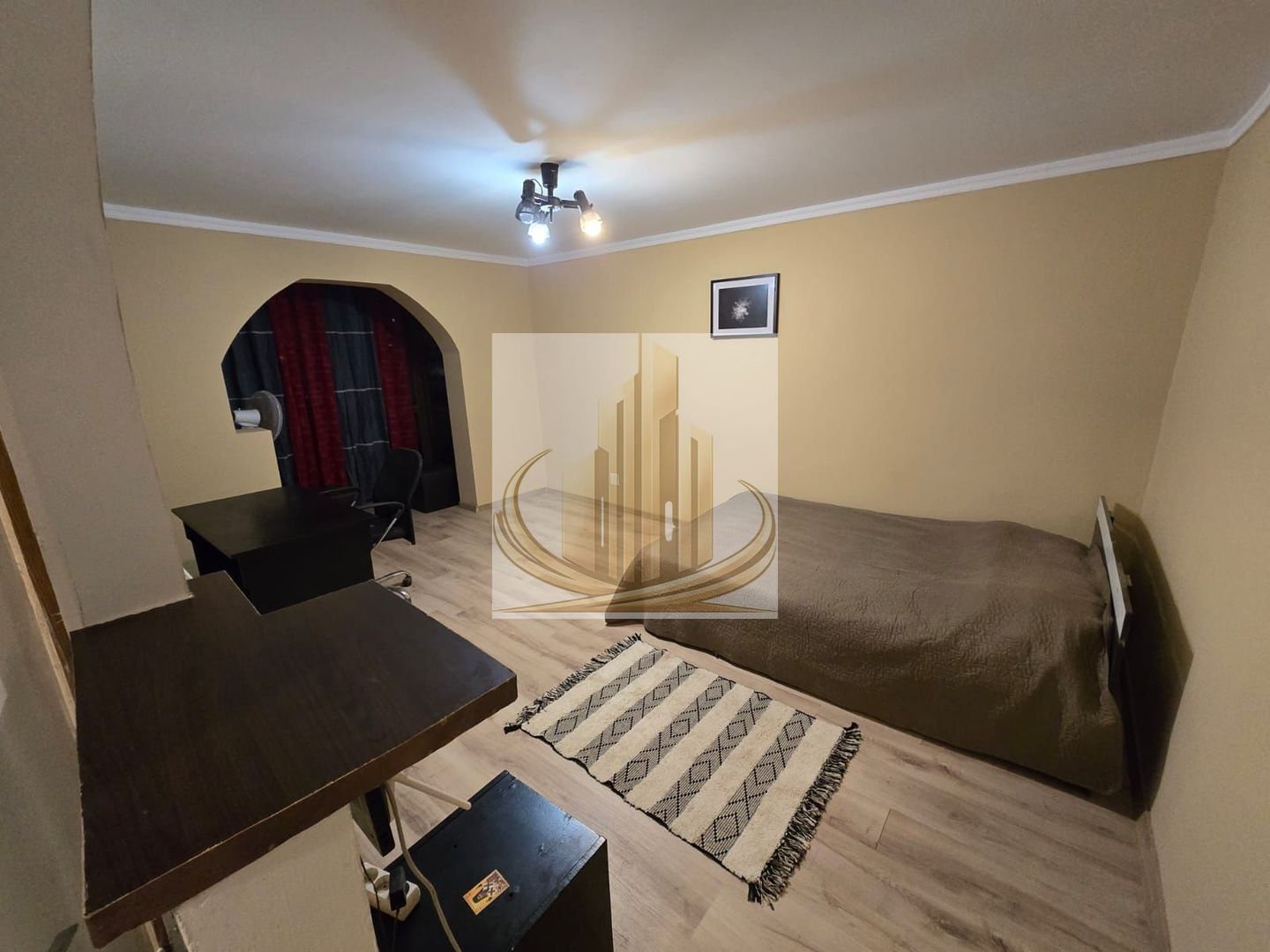 Apartament 1 cameră, 32 mp, balcon închis, complet mobilat - Poză 5