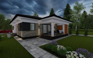 Casa la rosu 150m2 in Mocira MM teren 5,5 ari - Poză 2