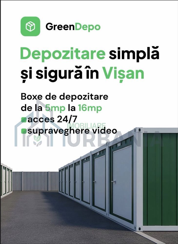 Boxe de depozitare 5-16 mp în Vișan, Iași – GreenDepo - Poză 3