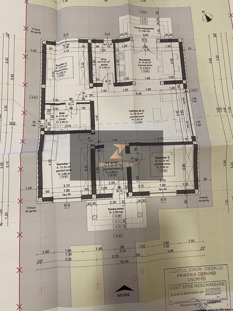 Casa noua plan Parter Oncea platou - Poză 4