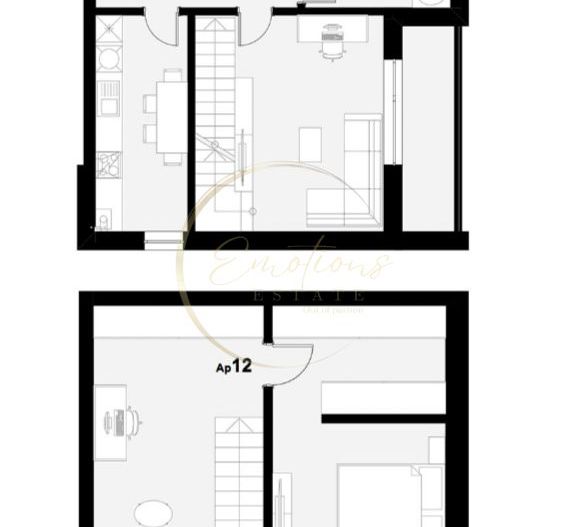 NOU | Apartament 4 camere superb cu scara interioara | 2 locuri de parcare - Schiță 10