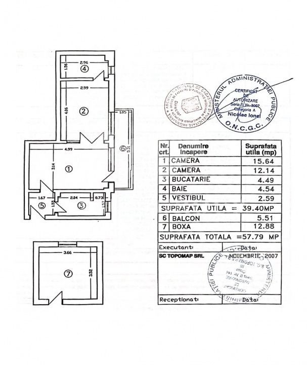 Apartament 2 camere Parter in Capitale | Imobil 1968 - Poză 11