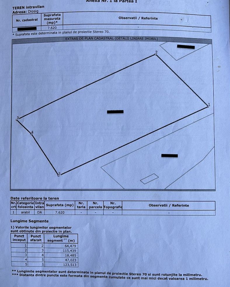 Teren intravilan 7620 mp la intrare in Diosig - Poză 3