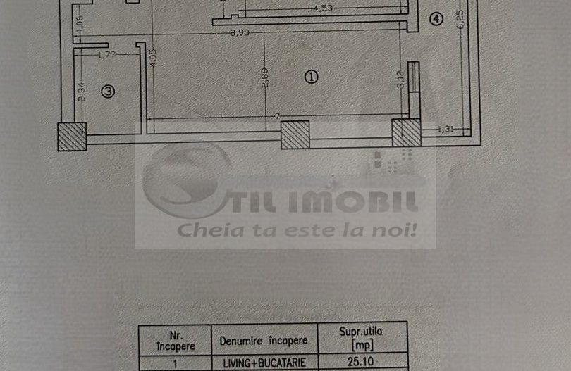 Concept Residence Pacurari - Apartament cu 2 camere - 117.000 euro ! - Schiță 10