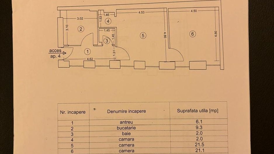 Centru Istoric, Piata Sfatului, 2 camere, 62mp, 158000Euro - Poză 4