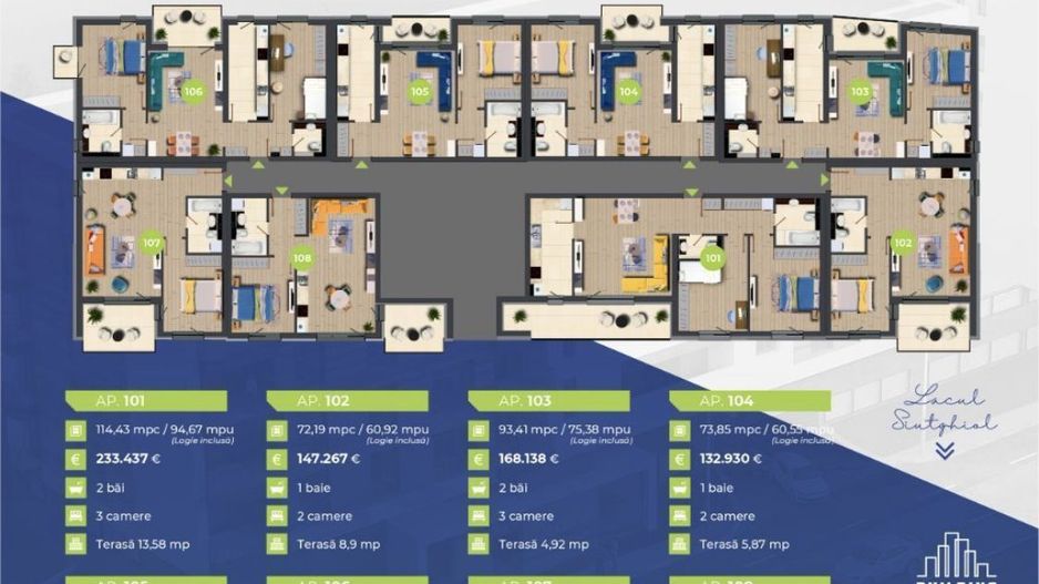 Finalizat-Ap 2 camere Bd Mamaia - Poză 9