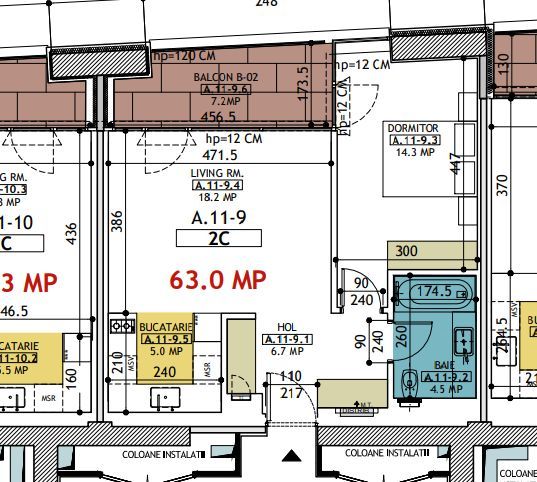 Apartament premium 2 camere | One Verdi Park | Etaj 14 - Poză 20