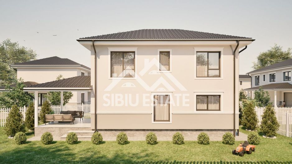 Casă individuală, grădină generoasă- spațiu, lumină și funcționalitate - Poză 2