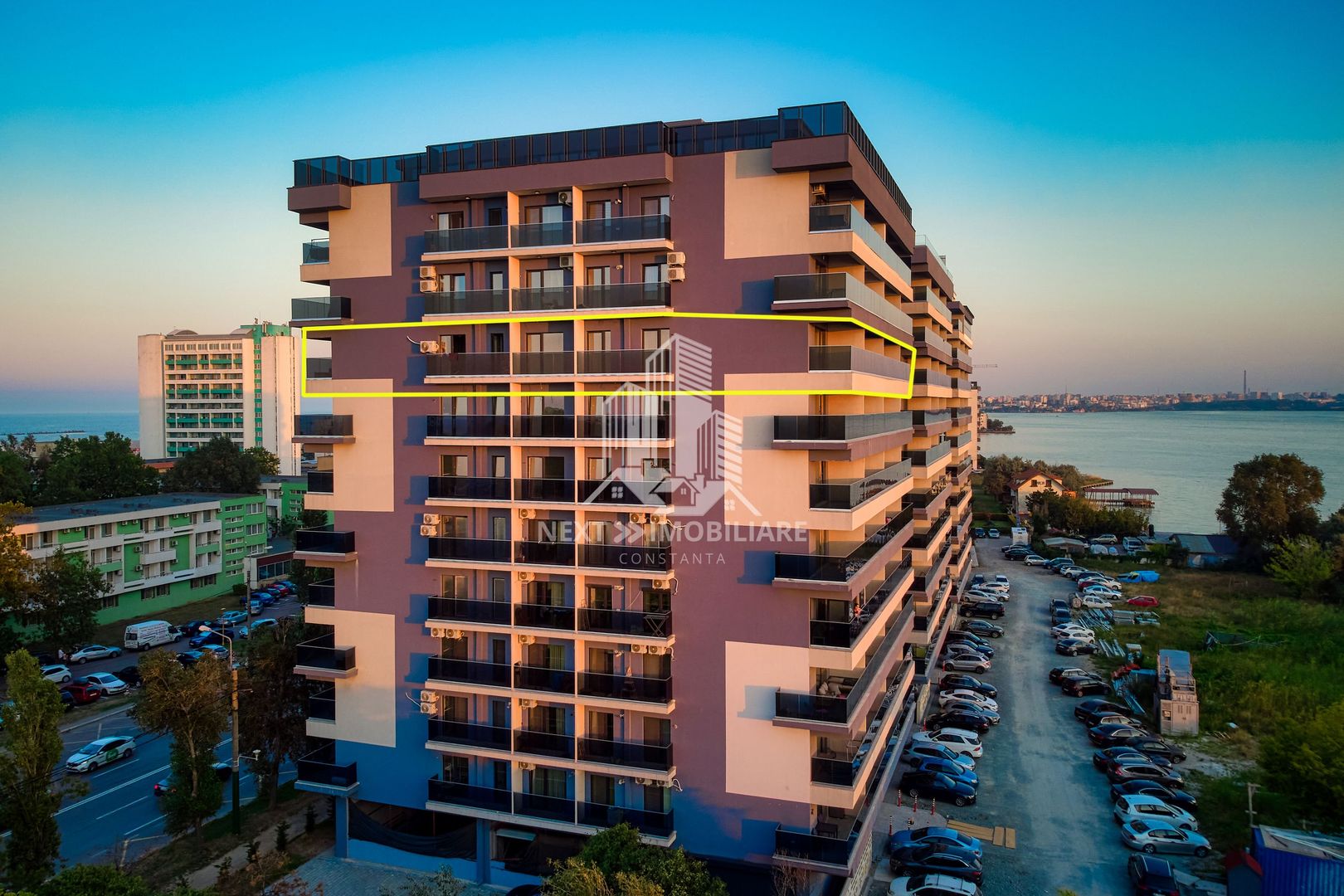 Apartament 2 camere, vedere frontala Lacul Siutghiol - Poză 8