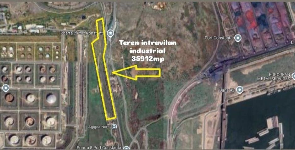 Teren industrial de vanzare, zona Poarta 7, Constanta - Poză 3