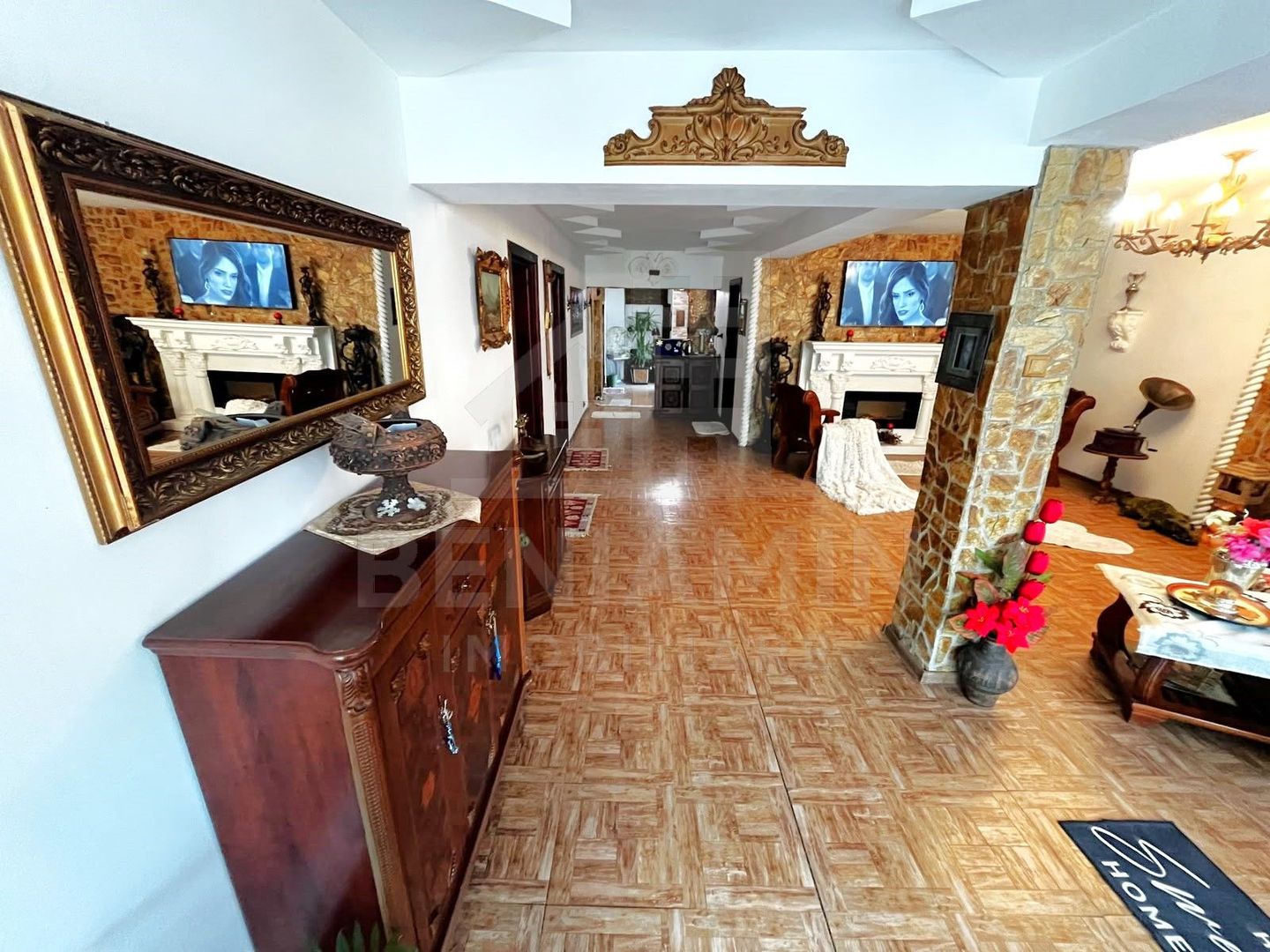 Casa Deosebita 3Camere 3Bai 1460mp Teren Garaj Piscina Bariera Valcii - Poză 2