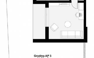 Gradina proprie de 62 mp. Decomandat. 40 mp utili - Poză 9