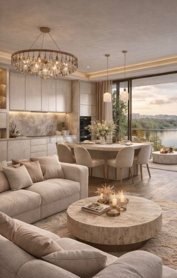 Apartament lux One High District, 2 camere- preț 222 000 eur  plus TVA - Poză 1