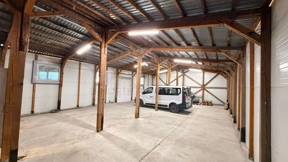 Hală industrială de închiriat Popești-Leordeni 361 mp + birouri 180 mp - Poză 2