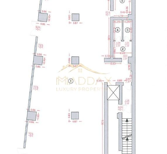 SPATIU COMERCIAL –PARTER + SUBSOL / 430 mp // Vitan - Schiță 9