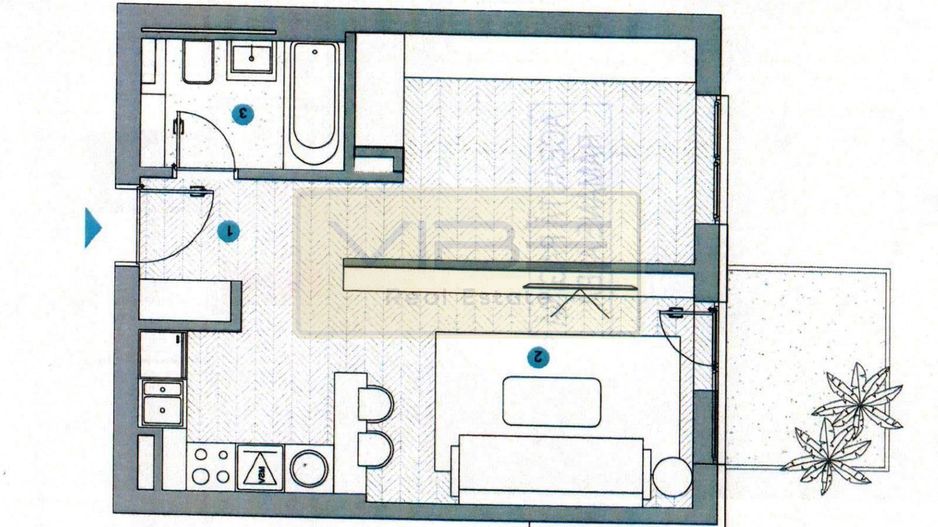 Apartament STUDIO+loc parcare Silk District - Poză 16