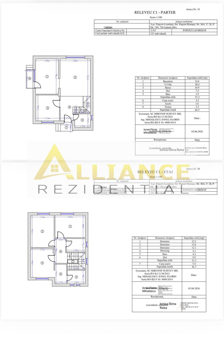 Vile individuale noi Alliance Rezidential | 5 camere | 118 mp | Teren - Poză 6