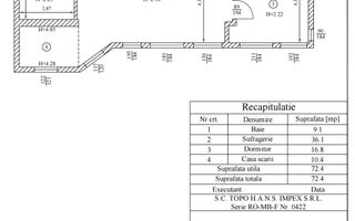 Casă P+1 I 3 Cam + 2 Băi I Piscină acoperită/încălzită I Teren 621 Mp - Schiță 18