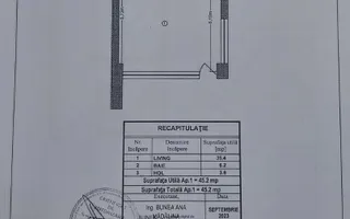 Vanzare apartament 3 camere Jiului - pretabil spatiu comercial - Schiță 15