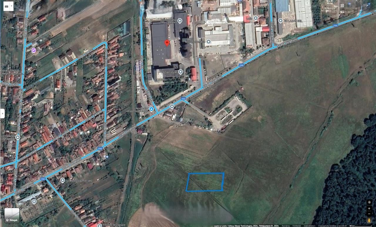 Teren intravilan, pe 5.800 mp, cu vedere frumoasa, in localitatea Reghin - Poză 1