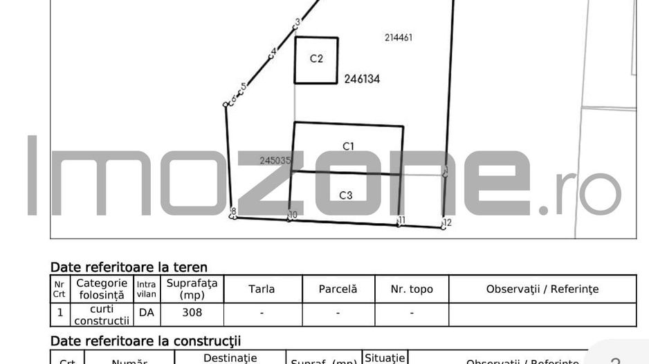 COTROCENI - RAZOARE, TEREN 308MP, TOATE UTILITATILE, URBANISM, COMISION 0%. - Poză 3