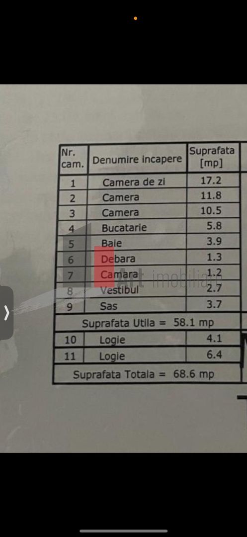 Titan, Liviu Rebreanu, 3 camere, semidecomandat, et.9/10, 69 mp - Poză 10