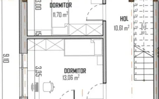 Duplex Semifinisat - Zona Grand Hotel Italia - Garaj si priveliste - Poză 11