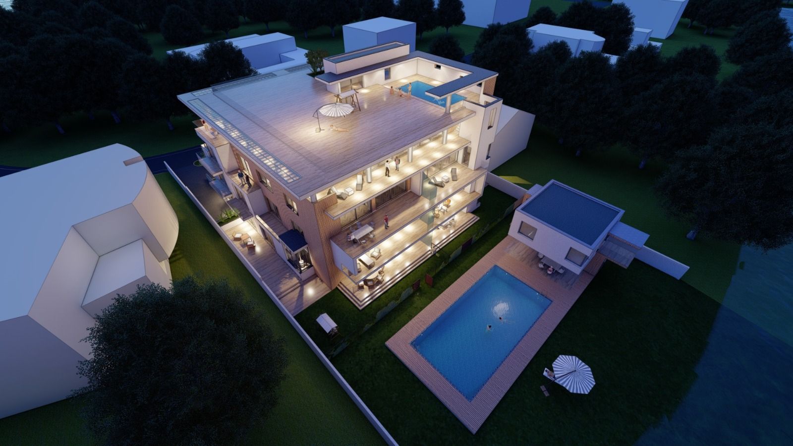 Teren de Vanzare | malul lacului TEI | Proiect Autorizat - Poză 3