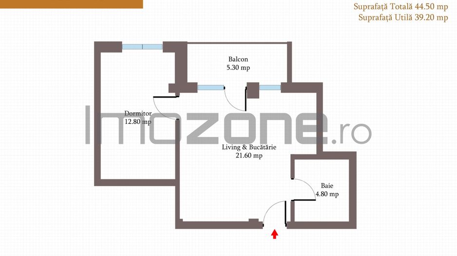 Apartament 2 camere, Militari - Pacii, bloc nou, finisat la cheie, comision 0% - Schiță 15