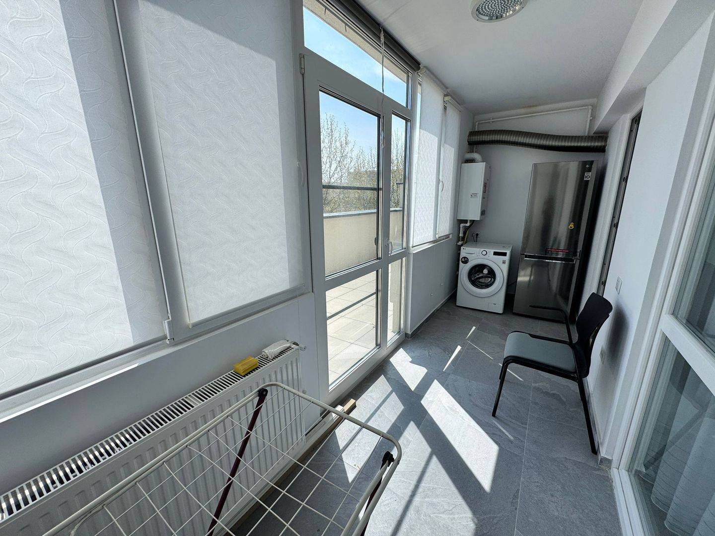 AP. 2 CAMERE PLATANI, TERASA 20 MP, MOBILAT, PARCARE INCLUSA, COMIS 0% - Poză 7