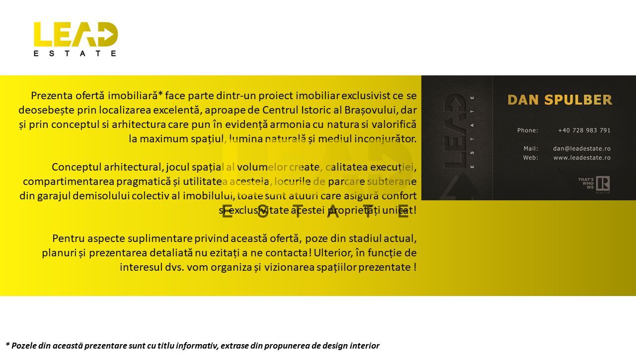 Lux si intimitate! Penthouse 158 mp, Centrul Istoric, Brasov - Poză 8