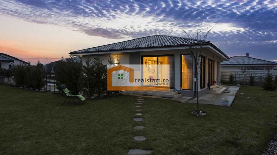 Balotesti – Vila individuala moderna, 1500mp teren, Vedere catre Codrii Vlasiei - Poză 23