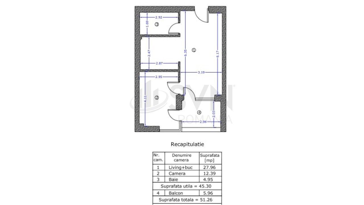 REA1028124 2 camere - Aviatiei - Vedere deschisa Est - Mutare imediata - Poză 10