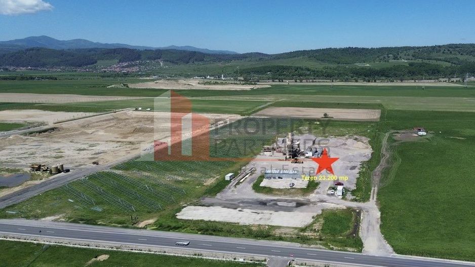 Teren pentru dezvoltare industrială/comercială 23.200 mp Râșnov DN73 - Poză 6