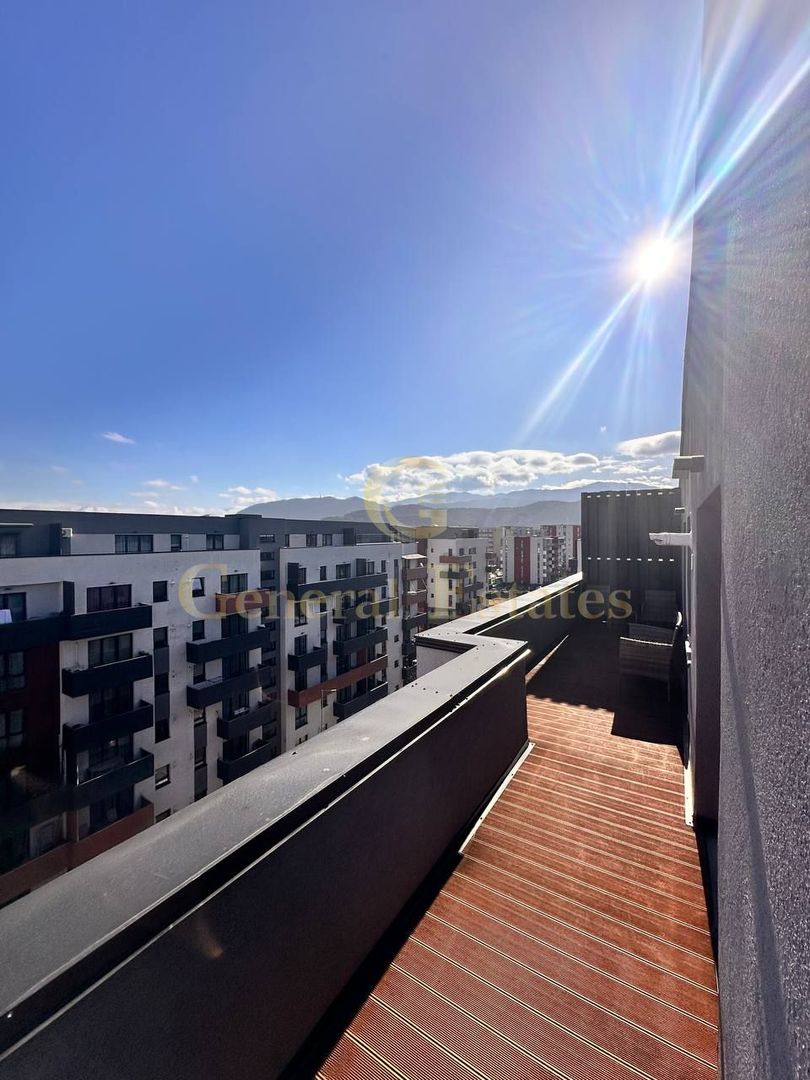 Apartament modern 3 camere de închiriat – etaj 6/6, view panoramic 360 - Poză 11