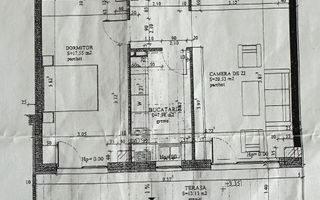 Apartament 60 mp utili + 30 terasa, in Buna Ziua! - Schiță 13