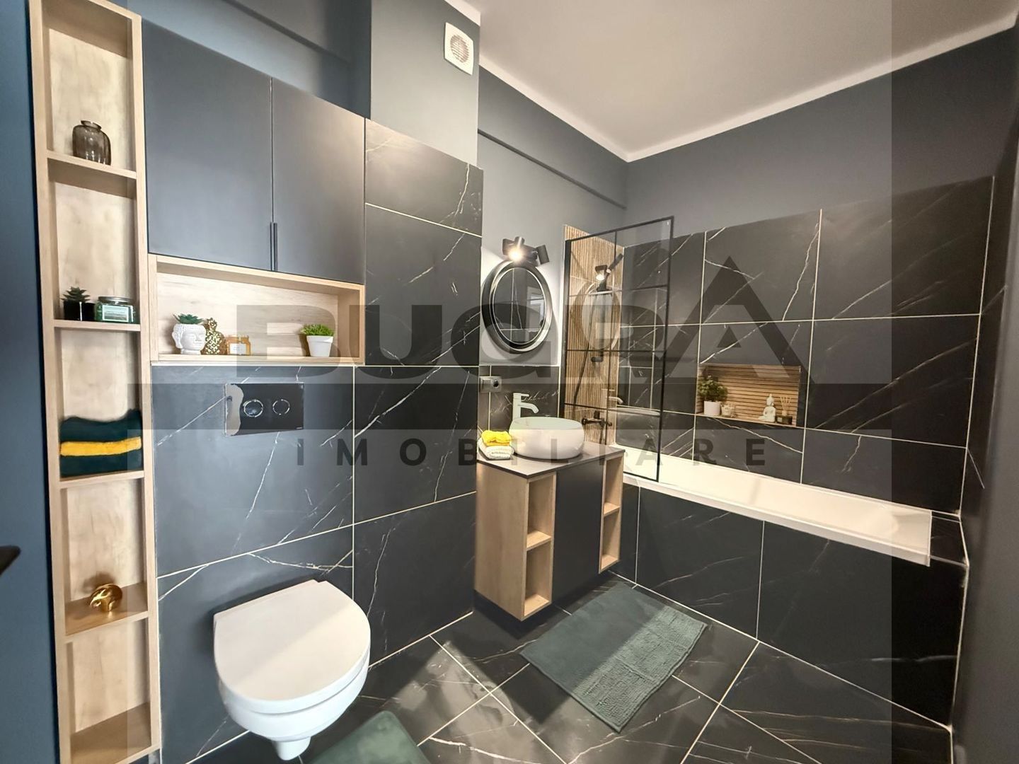 Apartament 2 camere, 58 mp, LUX, garaj, zona Teilor - Poză 11