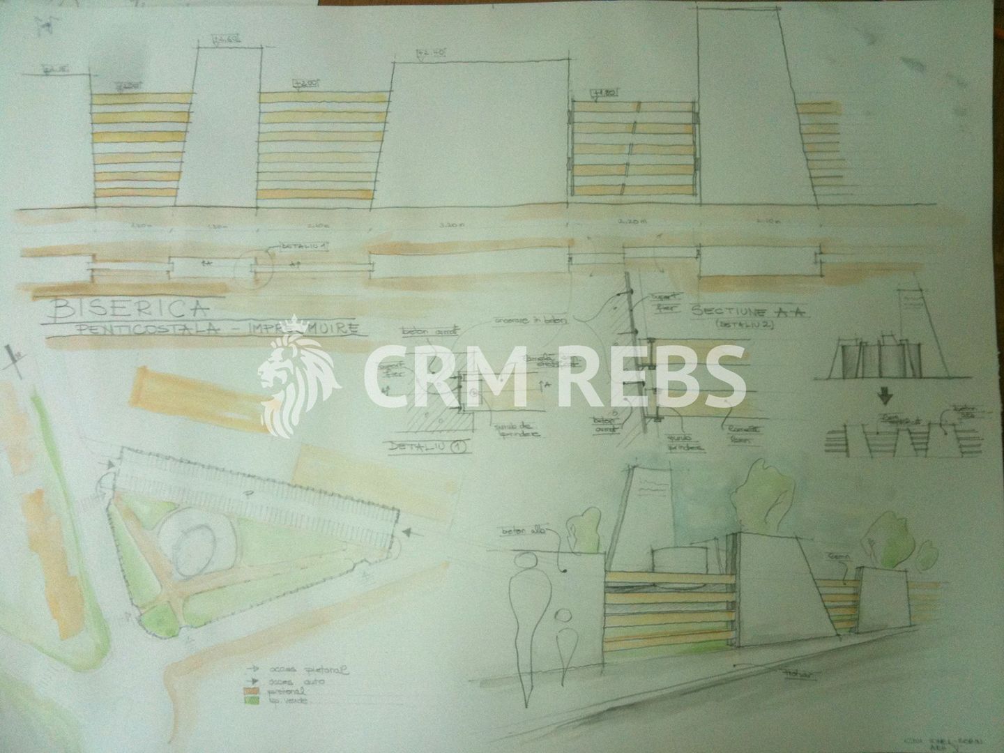 Teren cu proiect de duplex de vanzare - Schiță 4