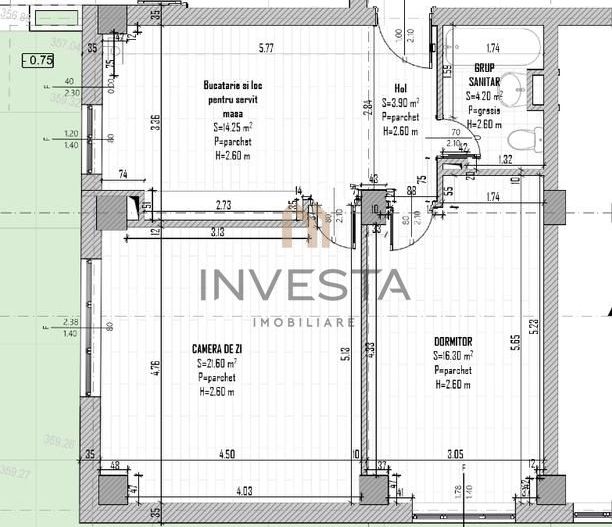 Apartament 2 camere Gheorgheni, zona Interservisan! - Schiță 7