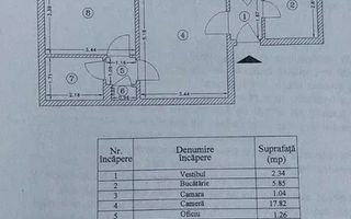 Apartament cu 2 Camere in zona Ion Mihalache (Bloc Reabilitat) - Poză 8