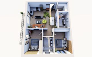 Apartamente 3 Camere – Etaj 1 | Bloc Nou Exclusivist | Cartierul Arhitectilor - Poză 6