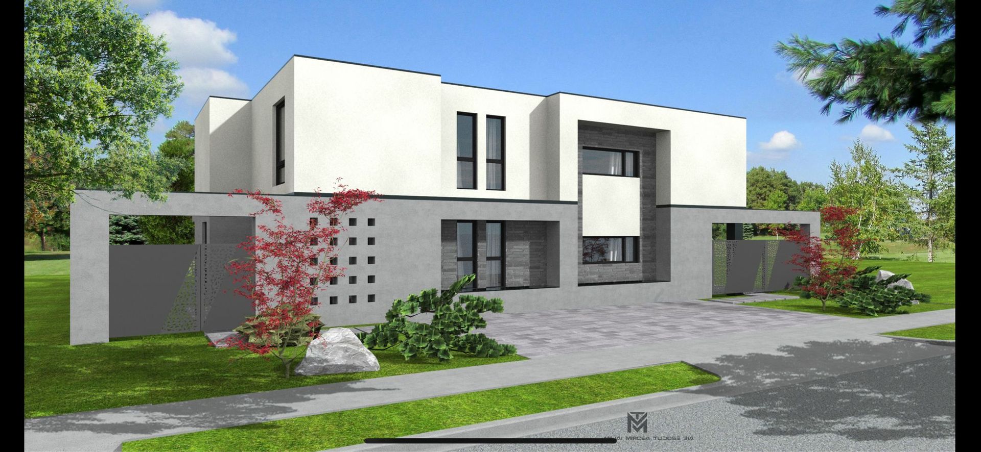 Duplex cu 5 camere si teren de 372mp - Poză 1