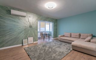 Chirie 2 camere Astra Brașov: 57 mp, AC și două balcoane închise - Poză 2