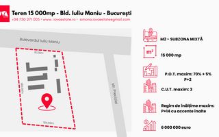De vânzare: teren 15 000mp - Bd. Iuliu Maniu - oportunitate investiție - Poză 2