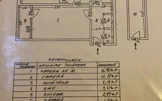 Apartament 2 camere Piata Bobocica Vitan - Schiță 11